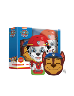 ESTUCHES PERFUMERÍA PAW PATROL CHASE 3EN1 ESPONJA+SH+ACO+GER 300 cc