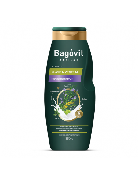 SHAMPOO BAGOVIT PLASMA VEGETAL REGEN 350 CC