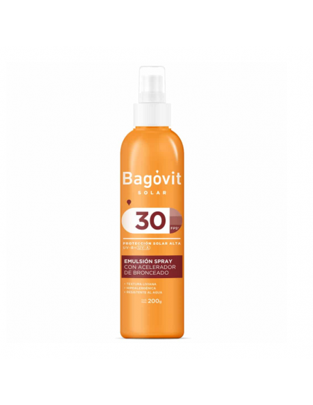 ACELERADOR BRONCEADO BAGOVIT 30 SPRAY 200G