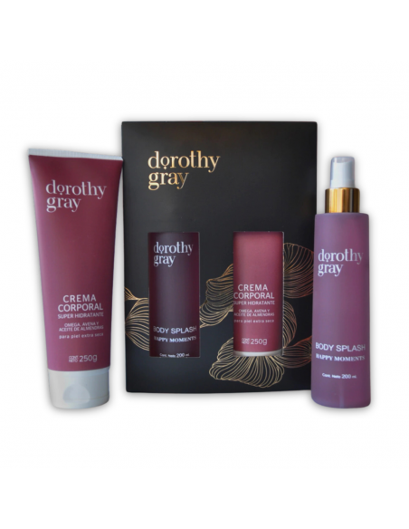 SET DE PERFUME DOROTHY GRAY HAPPY MOMENTS BODY SPLASH+CR CORP  