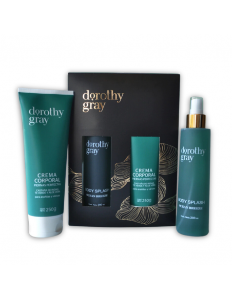 SET DE PERFUME DOROTHY GRAY OCEAN BREEZE BODY SPLASH+CR CORP  