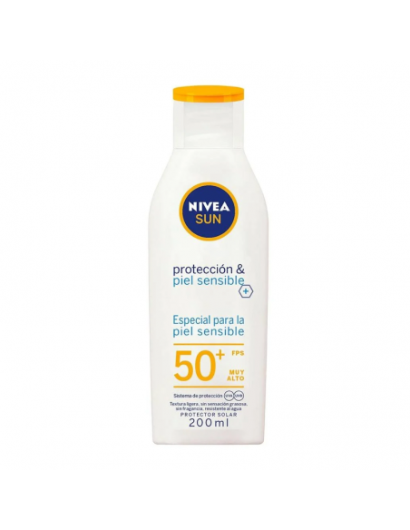 PROT.SOLAR NIVEA ULT SENS F50 200CC