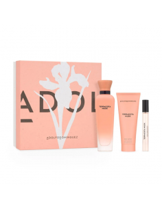 SET DE PERFUME ADOLFO DOMINGUEZ TERRACOTA MUSK EDP+BL+MINI 120 cc