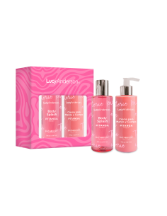 SET DE PERFUME LUCY ANDERSON BODY SPLASH+CR MAN-CORP PITANGA FR 200 cc