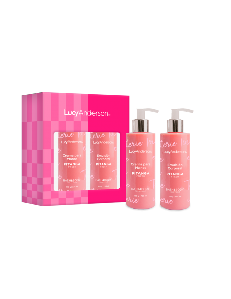 SET DE CREMA LUCY ANDERSON CR MANOS+EMUL CORP PITANGA FRESH 200 gr
