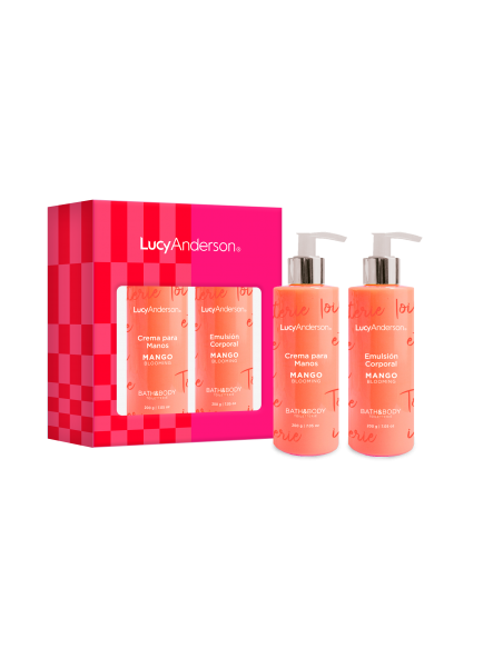 SET DE CREMA LUCY ANDERSON CR MANOS+EMUL CORP MANGO BLOOMING 200 gr