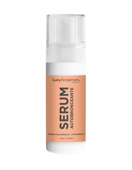 AUTOBRONCEANTE LUCY ANDERSON SERUM FACIAL C/HIALUR+VIT E 45 gr