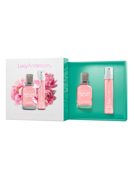SET DE PERFUME LUCY ANDERSON EDP SUBLIME BLUSH + BODY SPLASH 100 cc