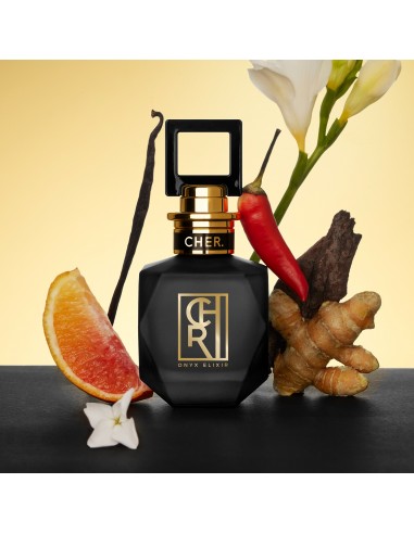 SET DE PERFUME CHER ONYX ELIXIR 50+TOTE BAG+TRAVEL20  