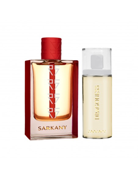 SET DE PERFUME SARKANY dragoness edp x100cc+body splashx75  