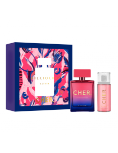 SET DE PERFUME CHER DIECIOCHO ELIXIR EDP+BODY SPLASH 50 100 CC