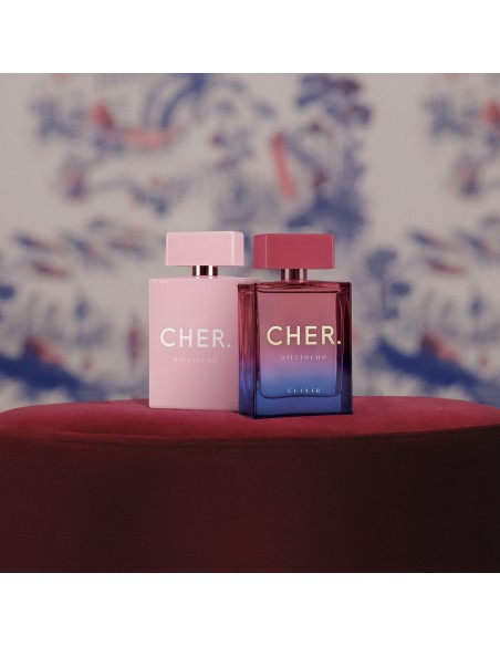 SET DE PERFUME CHER DIECIOCHO ELIXIR EDP+BODY SPLASH 50 100 CC