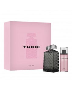 SET DE PERFUME TUCCI NERO + body splash 75 100 cc