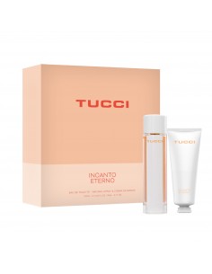 SET DE PERFUME TUCCI INCANTO ETERNO EDT+BODY LOTION90 100 cc