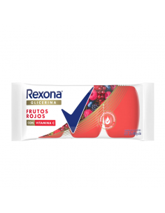 JABONES DE TOCADOR REXONA frutos rojos x3 270 gr