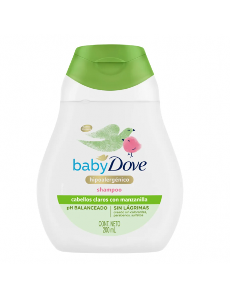 SHAMPOO DOVE cabello claro 200 cc