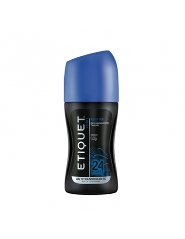 DESODORANTE PERSONAL ETIQUET MEN BLUE ICE ROLL-ON 60 GR