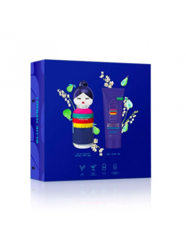 Perfume Mujer Benetton Sisterland Blue Neroli Edt 80ml Set