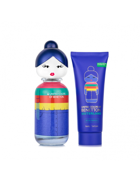 Perfume Mujer Benetton Sisterland Blue Neroli Edt 80ml Set