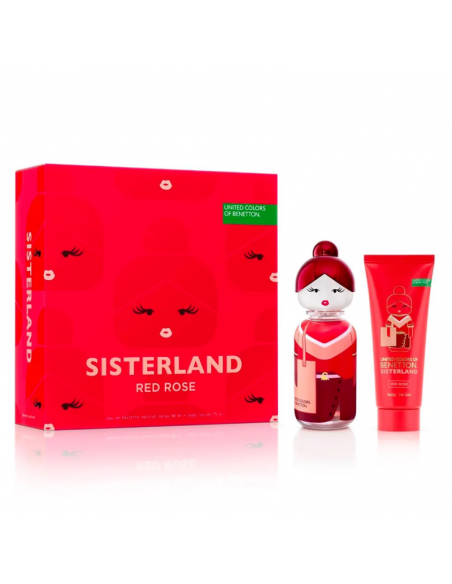 SISTERLAND RED ROSE EDT 80 ML + BODY LOTION