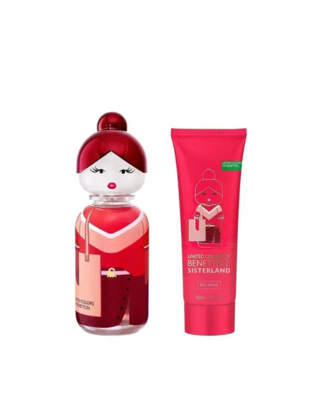 SISTERLAND RED ROSE EDT 80 ML + BODY LOTION