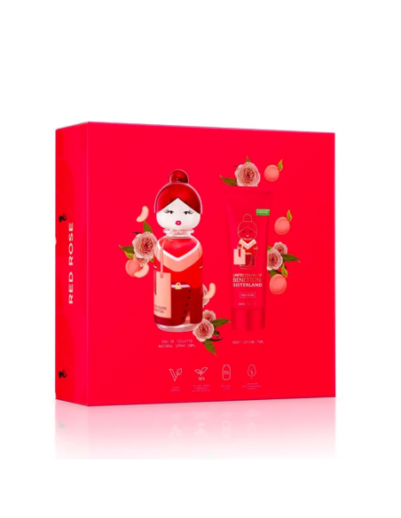 SISTERLAND RED ROSE EDT 80 ML + BODY LOTION