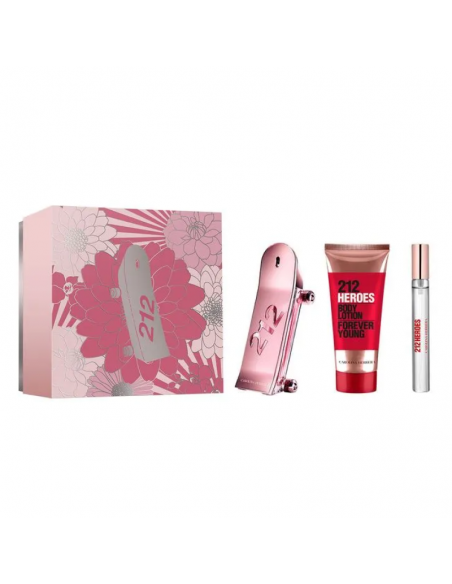 Set 212 Heroes for Her EDP 80 Ml + Body Lotion 80 Ml