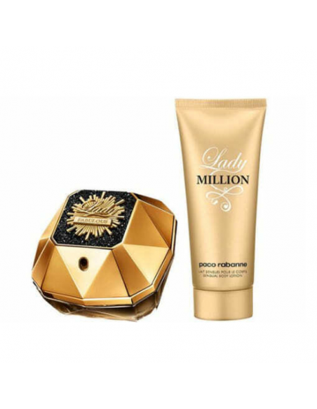 SET DE PERFUME PACO RABANNE COFRE LADY MILLON FABULOUS EDP 80 cc