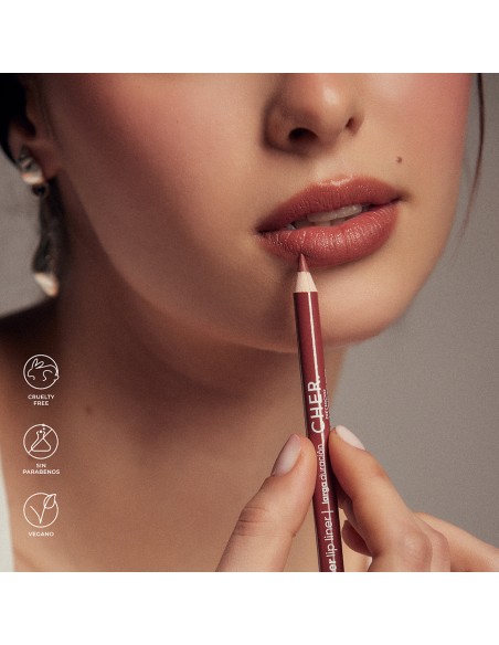 DELINEADOR P/LABIOS CHER DIECIOCHO 2 RED VELVET  