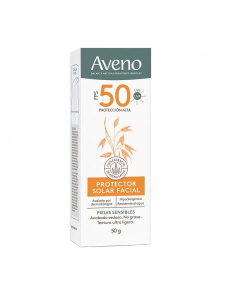 PROTECTOR SOLAR AVENO FACIAL F50 50 cc