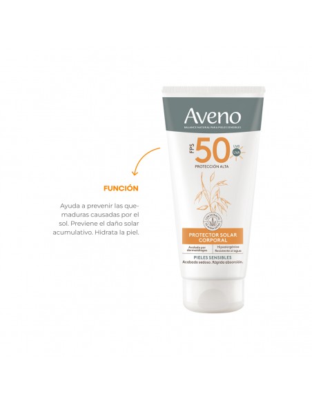 PROTECTOR SOLAR AVENO CORPORAL F50 175 cc