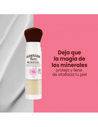PROTECTOR SOLAR HAWAIIAN TROPIC MINERAL BRUSH SPF30 4 GR