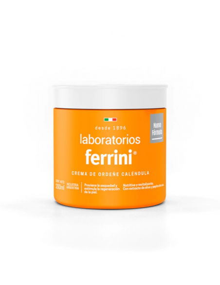 CREMA PARA CUERPO FERRINI ORDEÑE CALENDULA 200 cc