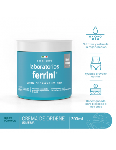 CREMA PARA CUERPO FERRINI ORDEÑE LEGITIMA 200 CC