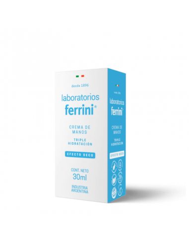 CREMA PARA MANOS FERRINI  30 CC