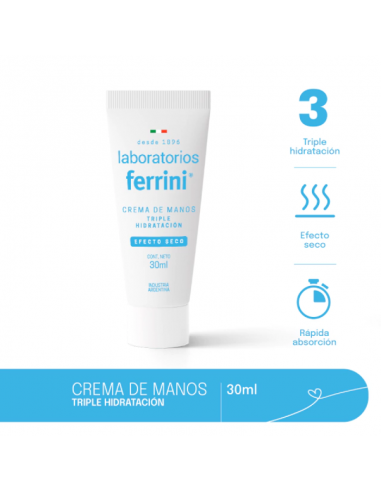 CREMA PARA MANOS FERRINI  30 CC