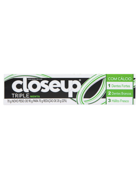 DENTIFRICO CLOSE UP triple menta 70 gr