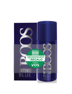SET DE PERFUME BOOS EDP INTENSE BLUE+DEO X150 DE REGALO 90 cc