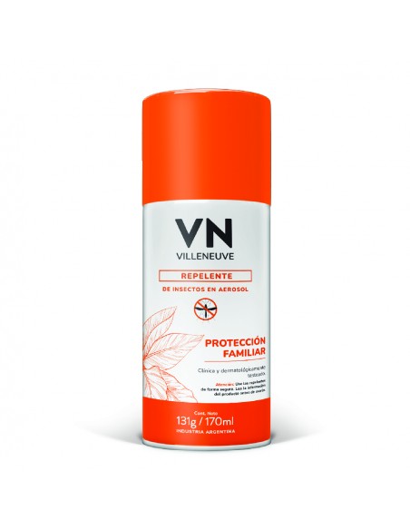 INSECTICIDAS VILLENEUVE AEROSOL FAMILIAR 170 cc