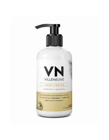 JABON LIQ VILLENEUVE COCO HID&SUAV 240CC