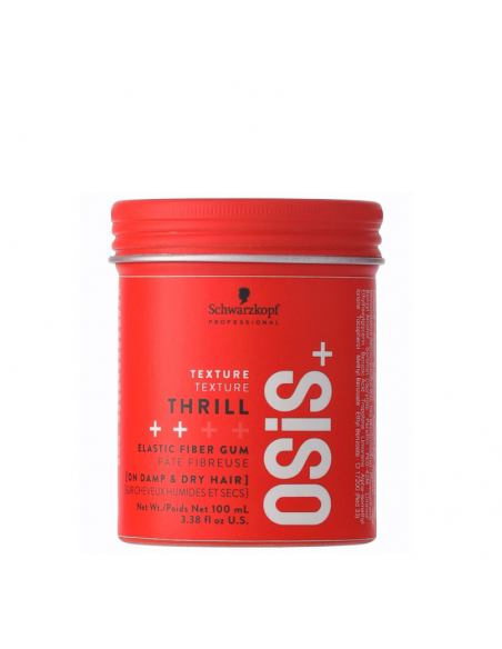 FIJADORES PARA CABELLO SCHWARZKOPF PROFESSIONAL OSIS+ THRILL GOMA FIJACION MEDIA 100 cc