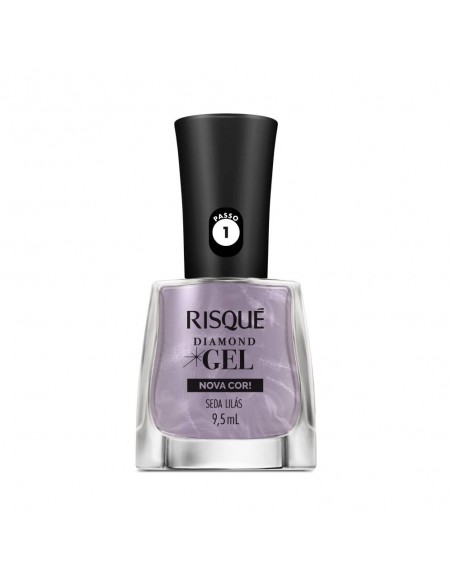 ESMALTES RISQUE SEDA LILAS LINEA GEL  