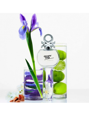 FRAGANCIAS SEMI-SELECTIVAS BENETTON COLORS FREE HER EDT 80 CC
