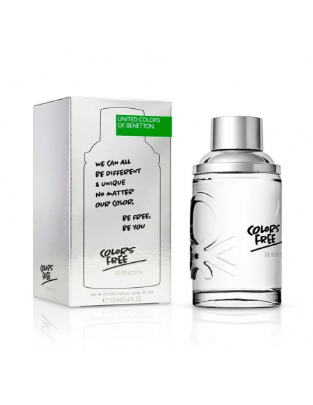 FRAGANCIAS SEMI-SELECTIVAS BENETTON COLORS FREE HIM EDT 100 cc