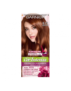 KIT CON AMONIACO GARNIER MINIKIT COR INTENSA 6.75 CHO.CAOBA  