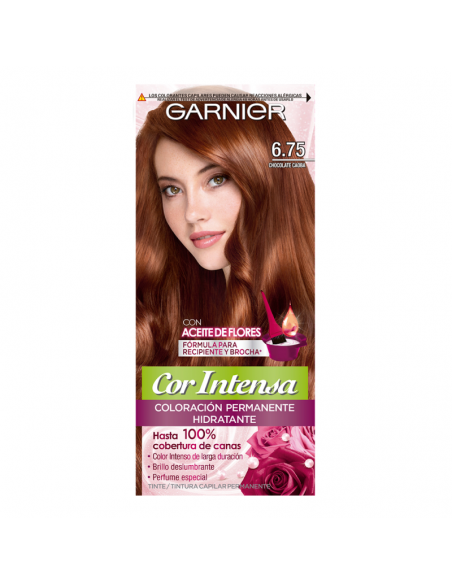 KIT CON AMONIACO GARNIER MINIKIT COR INTENSA 6.75 CHO.CAOBA  