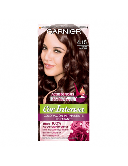 KIT CON AMONIACO GARNIER MINIKIT COR INTENSA 4.15 CAST.CE.CA  