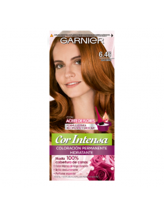 KIT CON AMONIACO GARNIER MINIKIT COR INTENSA 6.46 ROJ.COBR  