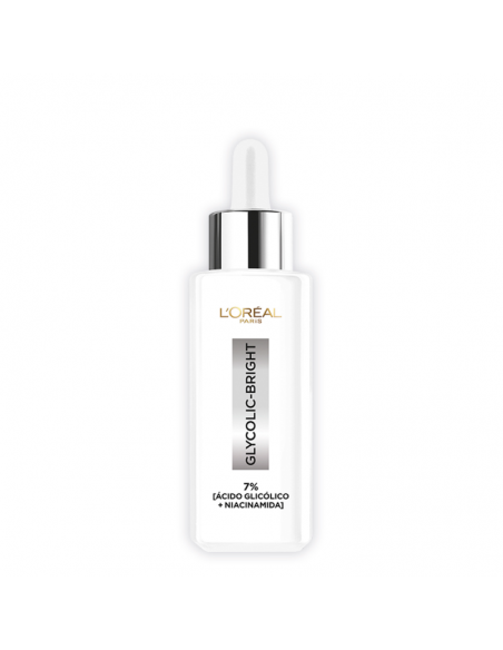CREMA PARA ROSTRO LOREAL SERUM GLYCOLIC BRIGHT ANTI-MANCHAS 30 cc