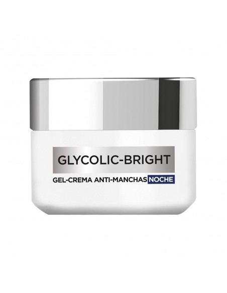CREMA PARA ROSTRO LOREAL GLYCOLIC BRIGHT NOCHE ANTI-MANCHAS 50 cc